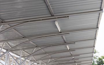 installing Bradfield Combust metal roofing